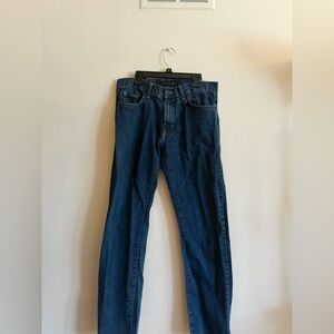 Calvin Klein dark denim blue straight cut jeans (men’s 30x30)